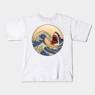 Wave of shark Kids T-Shirt